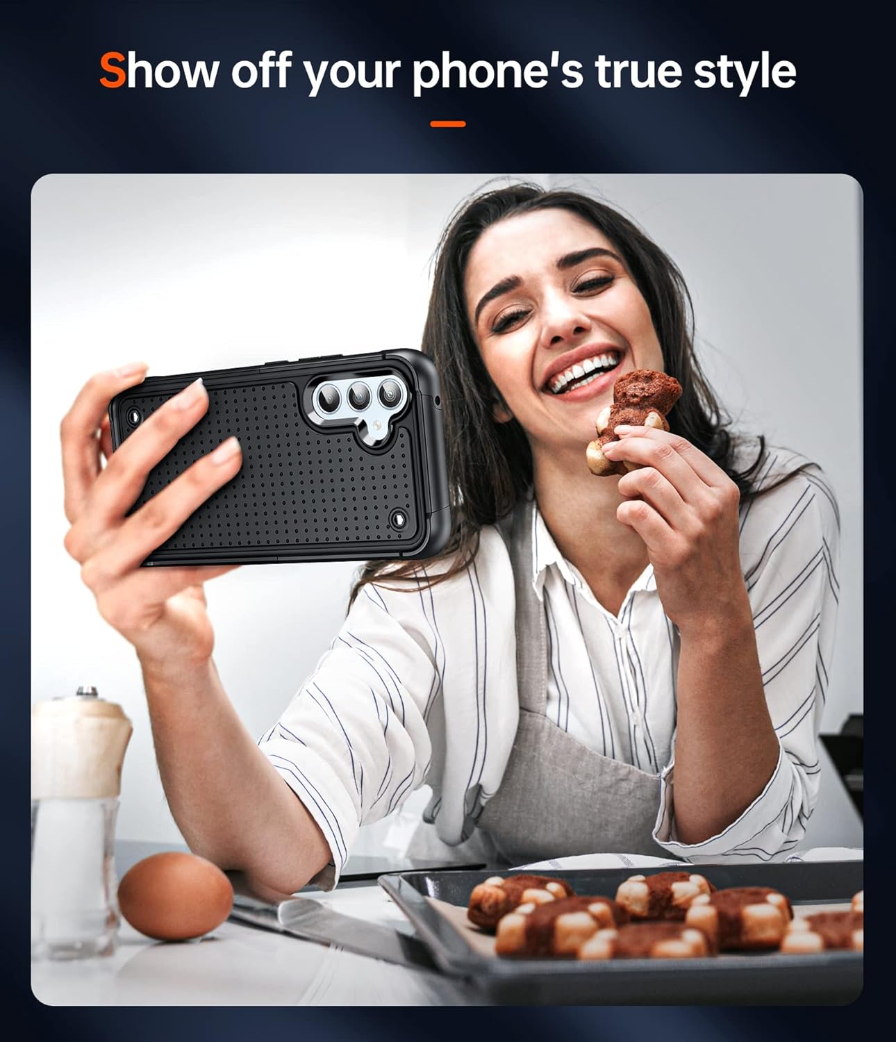 Thumbnail 6 de LeYi Armour Case for Galaxy A54 5G