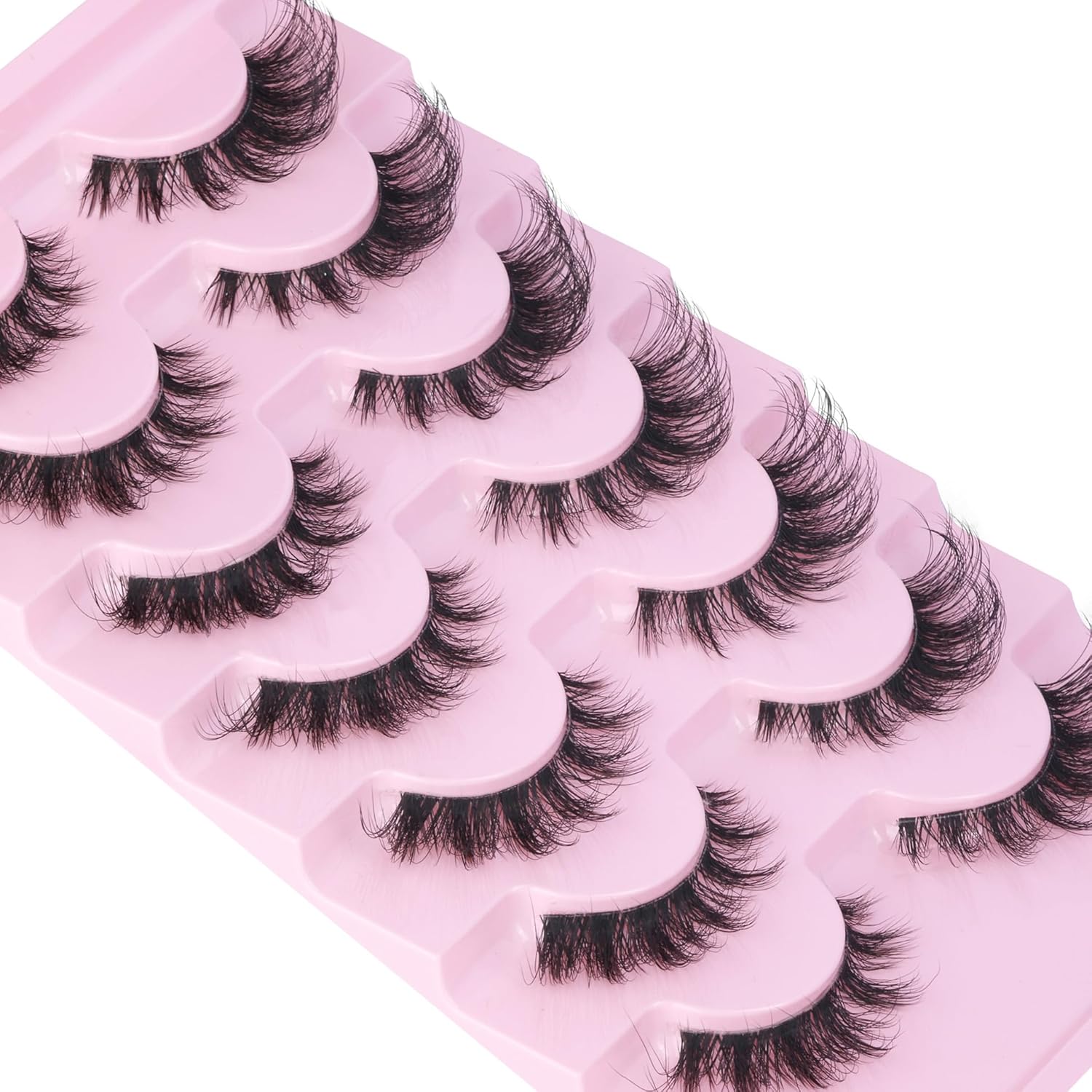 Thumbnail 5 de EYDEVRO Wispy D Curl Fox Eye Lashes 7 Pairs