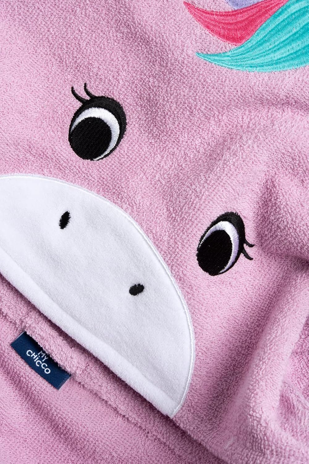 Thumbnail 4 de Chicco Accappatoio in Spugna con Cappuccio per Bambina – Poncho Unico 2–8 anni