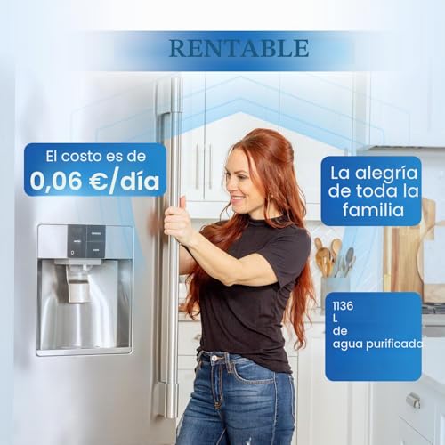 Thumbnail 7 de GOLDEN ICEPURE Filtro de Agua para Refrigerador — compatibles con Samsung y LG (4 piezas)