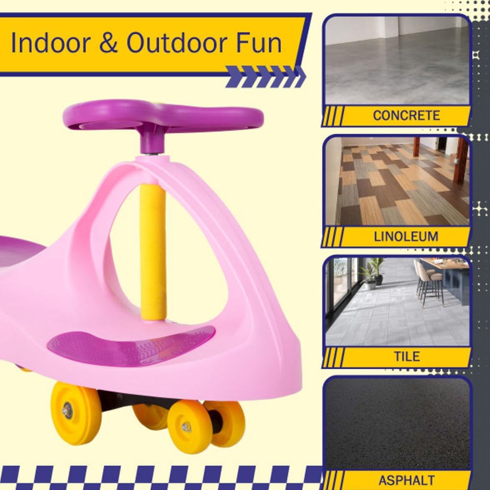 Thumbnail 2 de Lil’ Rider Wiggle Car Pink