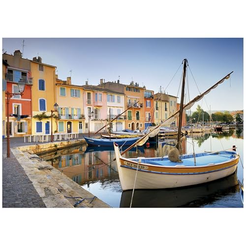 Thumbnail 1 de Educa Puerto de Martigues, Provenza 🧩 Puzzle 1000 Piezas, 68x48 cm