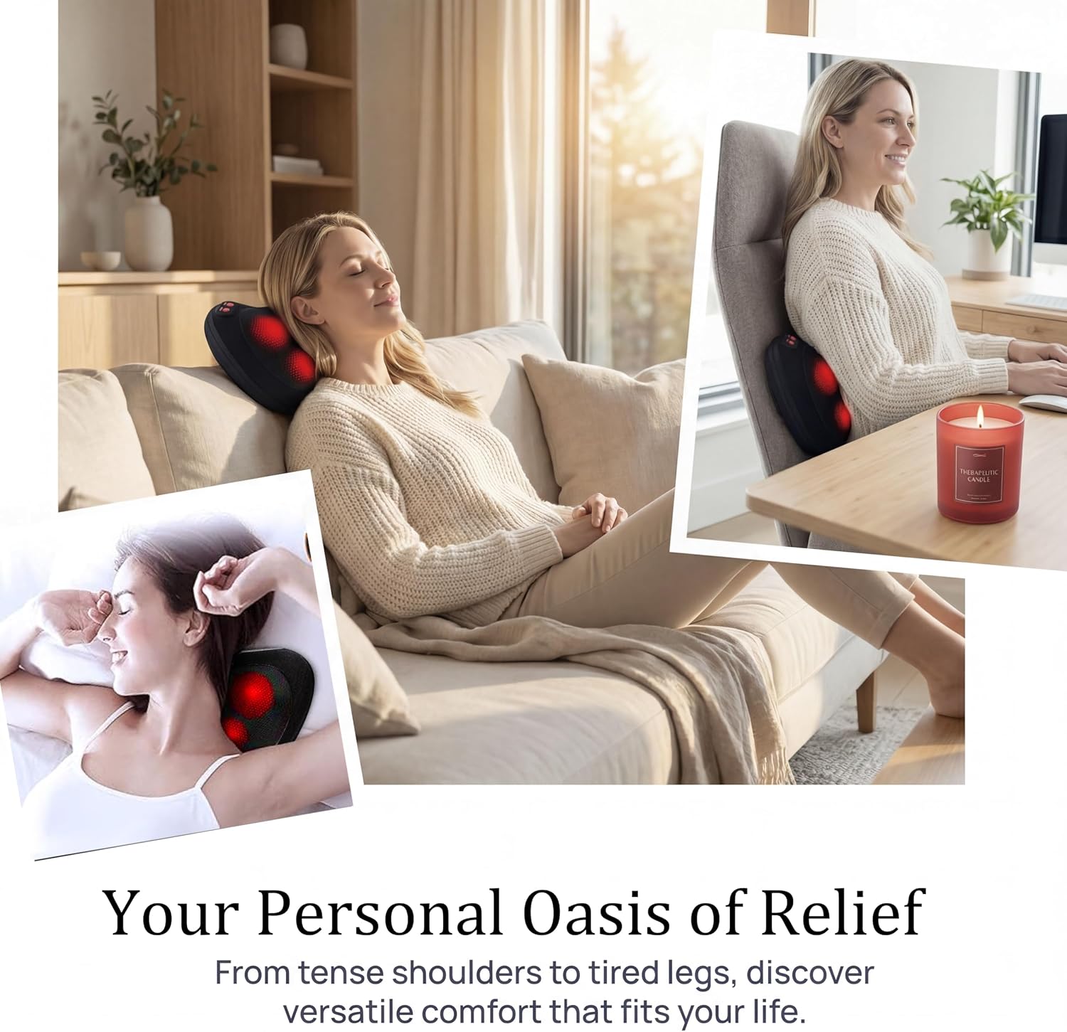 Detalle 2 de Papillon Back Massager Shiatsu Neck Pain Relief