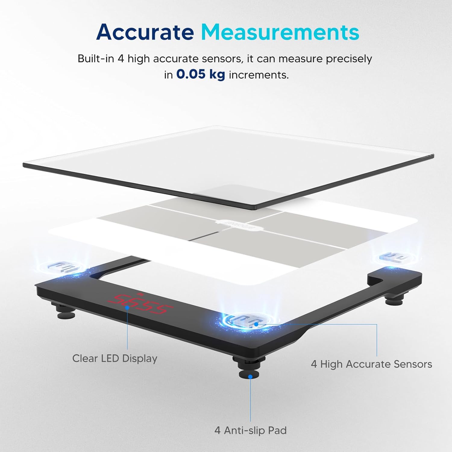 Thumbnail 2 de arboleaf Weighing Scale 180kg