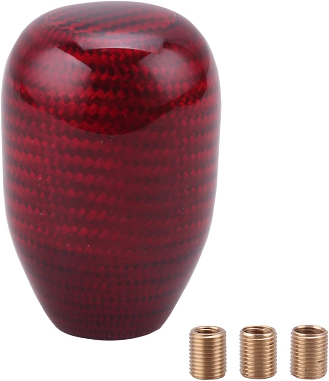 Thumbnail 6 de muge racing Carbon Fiber Shift Knob Red 1pc