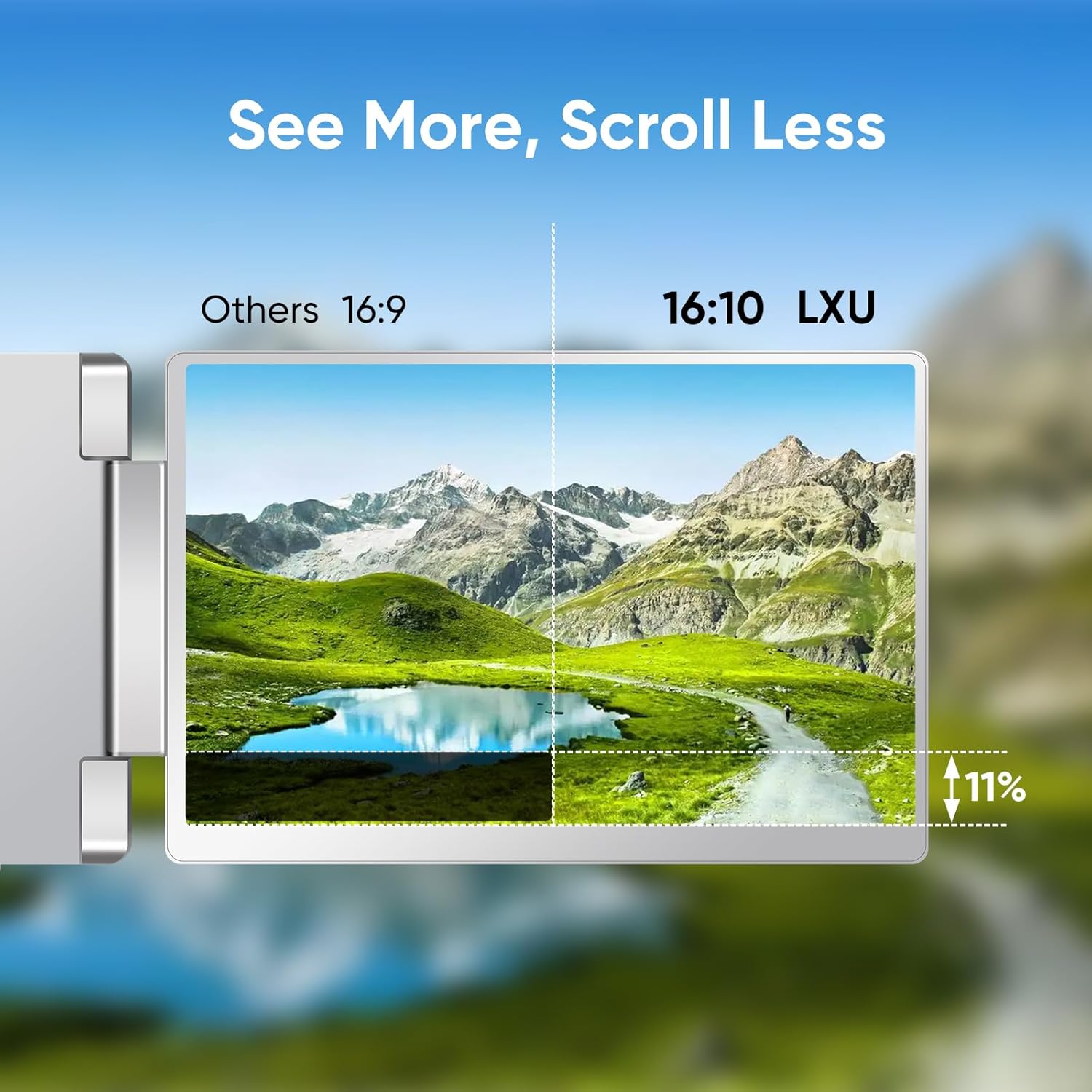 Thumbnail 5 de Laptop Screen Extender Triple Monitor (FHD 1200P 16:10 IPS) for 12–16.2 inch Laptops