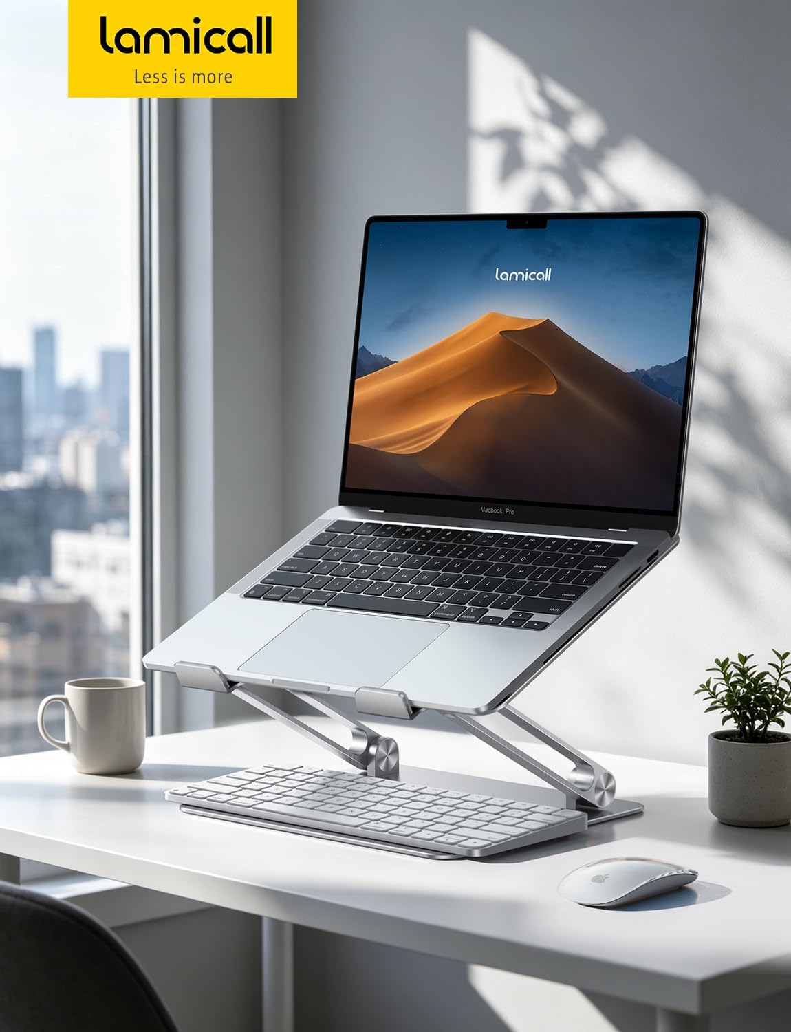 Thumbnail 6 de Lamicall Adjustable Laptop Stand 10-17"