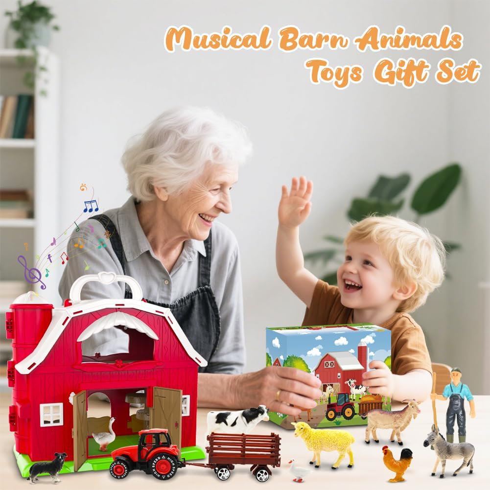 Thumbnail 6 de Red Barn Toys Farm Playset 18.5in