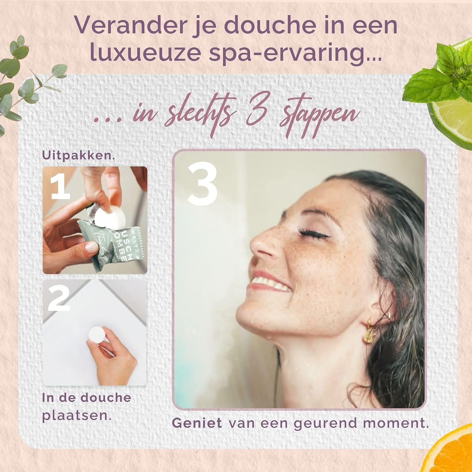 Thumbnail 3 de WALTZ 7 MX-09 douchebommetjes, 16 stuks met 8 geuren