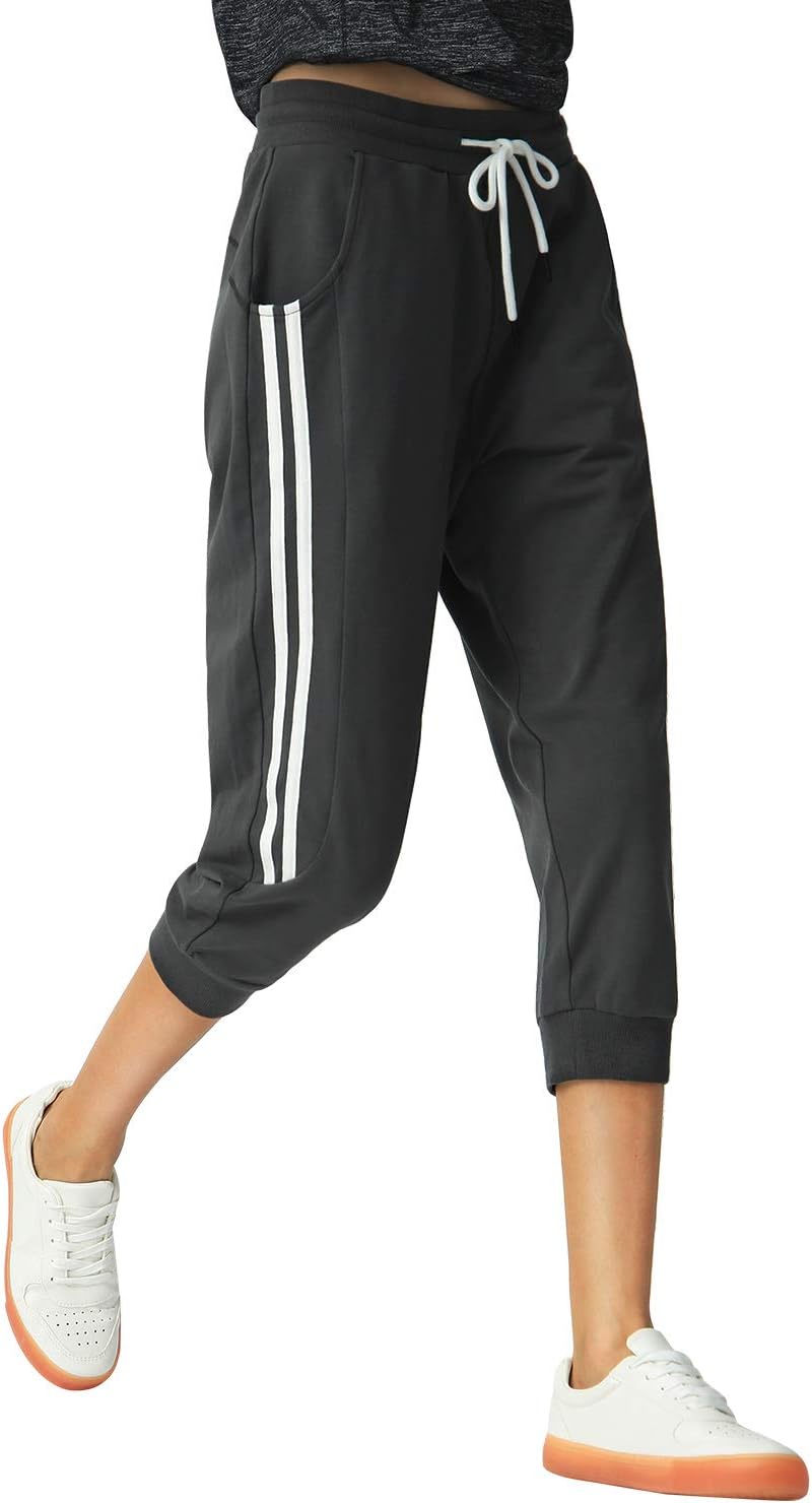 Thumbnail 2 de SPECIALMAGIC Women's Capri Pants Cropped Joggers with Pockets