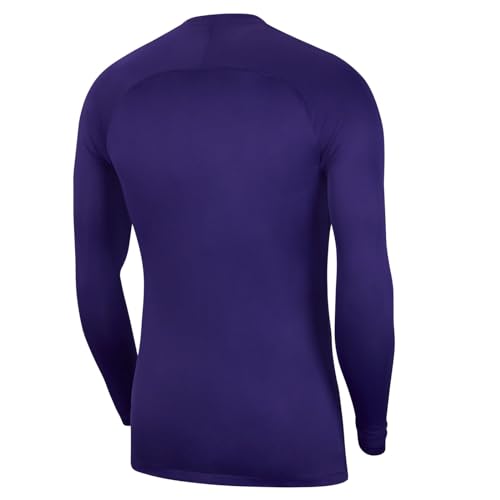 Detalle 2 de Nike Park First Layer, maillot de football homme, polyester, Court Purple/blanc, S
