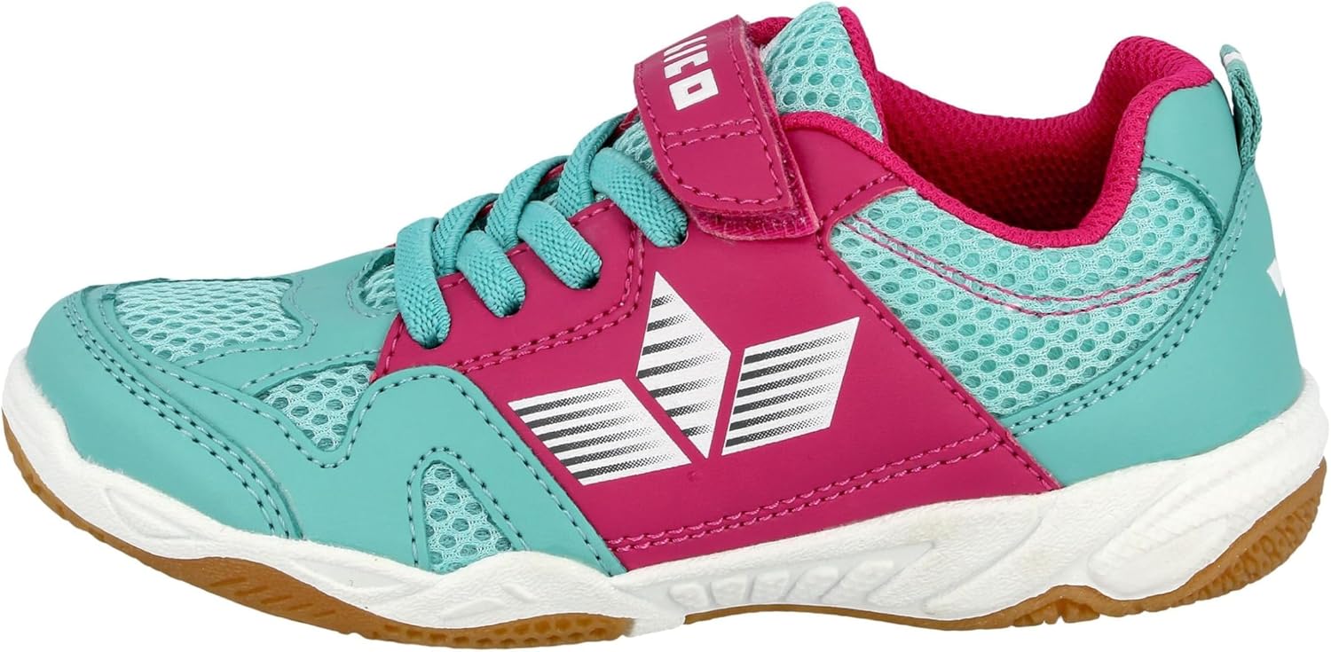 Detalle 2 de Lico Unisex Kinder Sport VsHallenturnschuhe – Hallenlaufschuh mit Klettverschluss und TPR-Laufsohle
