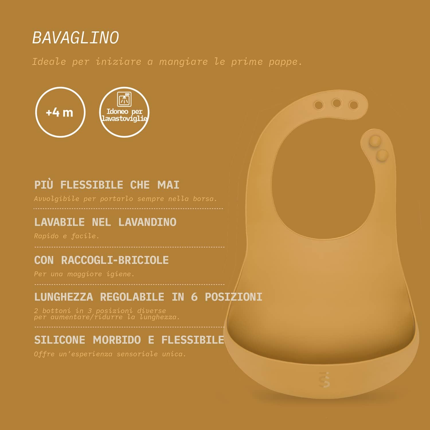Thumbnail 4 de Suavinex Bavaglini silicone 4 mesi 2 pezzi