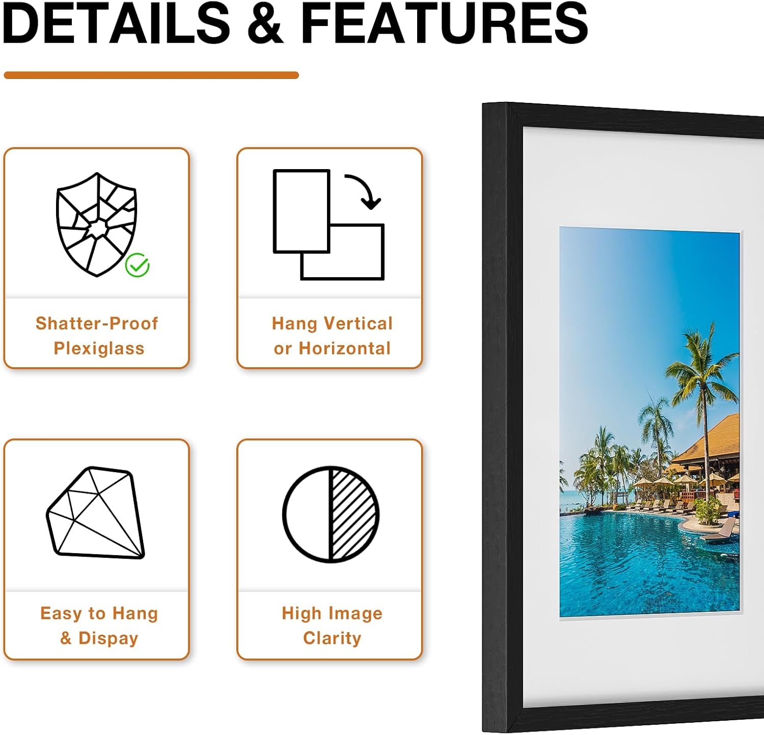 Thumbnail 4 de LVAOUO 3Pack A4 Picture Frames 21x29.7cm