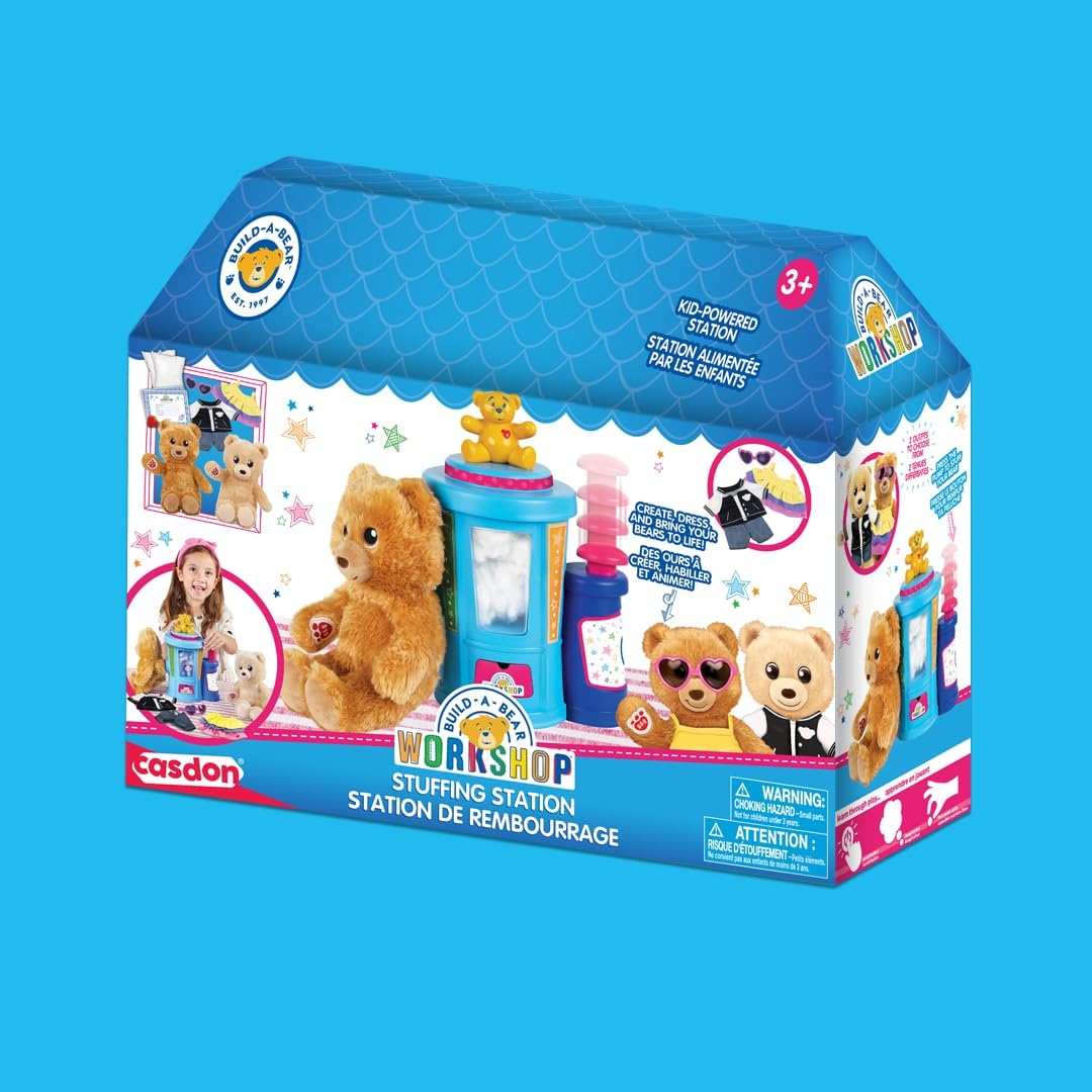 Thumbnail 6 de Casdon Build-A-Bear Workshop stuffing station set (for ages 3+) with lights