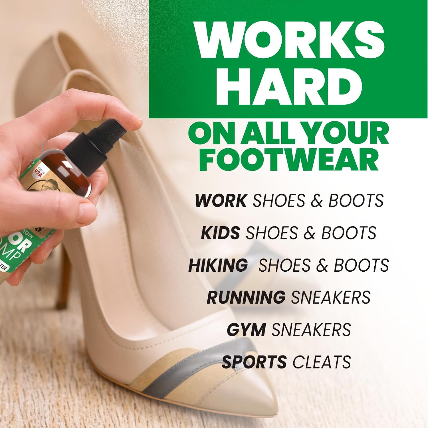 Thumbnail 3 de Uncle Todd's Shoe Deodorizer Spray with Proven Enzyme Formula (Mountain Fresh)