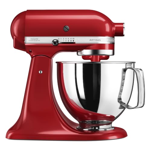 Detalle de KitchenAid 4.8 Litre Artisan Stand Mixer – Empire Red (5KSM125)