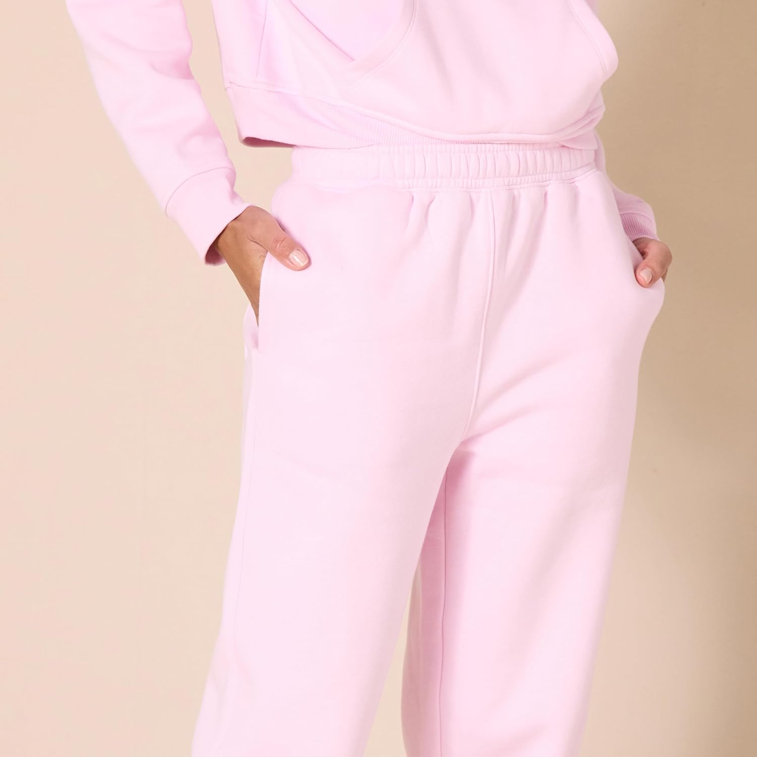 Thumbnail 3 de Amazon Essentials Damen Jogginghose mit Hoher Taille in Übergröße – Entspannt, warm und praktisch