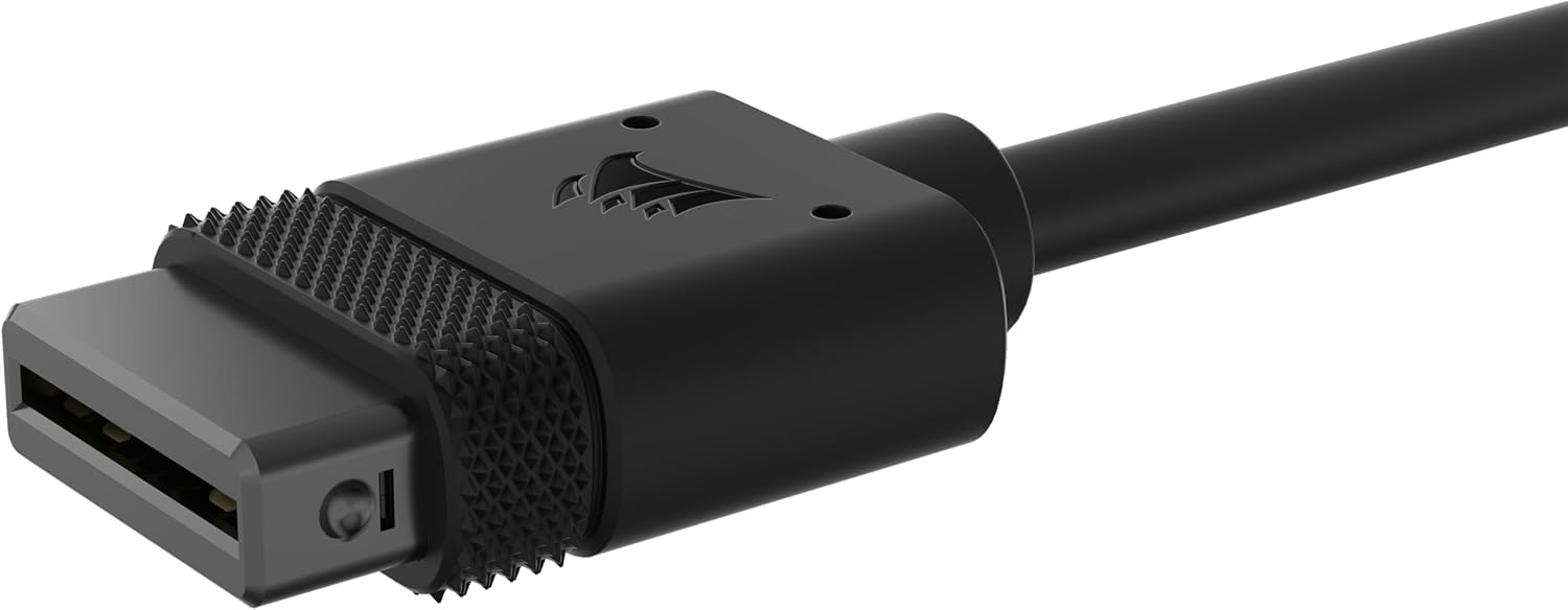 Thumbnail 4 de Corsair iCUE LINK Kabel (100 mm, gerade) in Schwarz – für mehr iCUE LINK Geräte