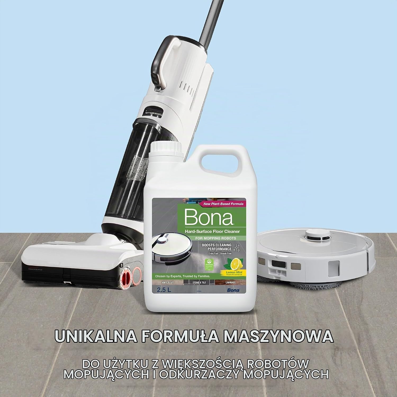 Thumbnail 2 de Bona Hard-Surface Floor Cleaner for Mopping Robots 2,5 l – koncentrat do podłóg