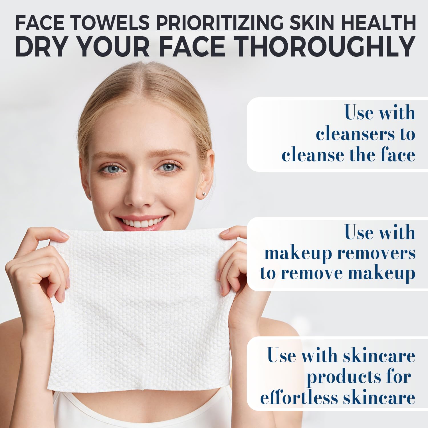 Detalle 2 de Disposable Face Towels, 30 Count