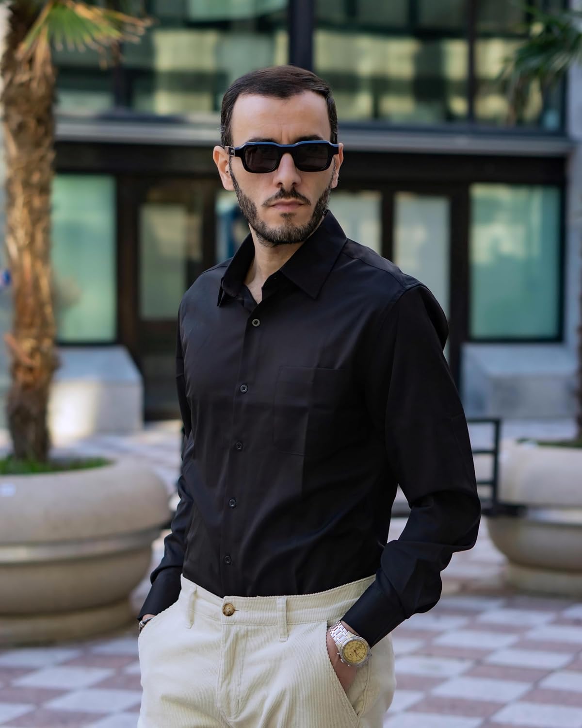 Thumbnail 1 de COOFANDY Mens Dress Shirt 1pc 📄