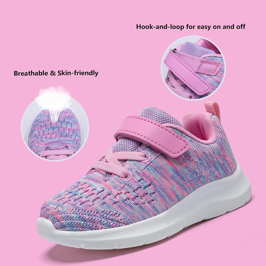 Thumbnail 1 de COODO Toddler & Little Kid Running Sneakers with Breathable Knit