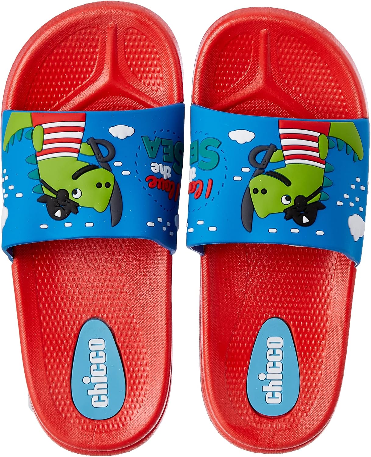 Detalle de Chicco Ciabatte Bambino e Bambina: ideali per mare o piscina, design in Italy