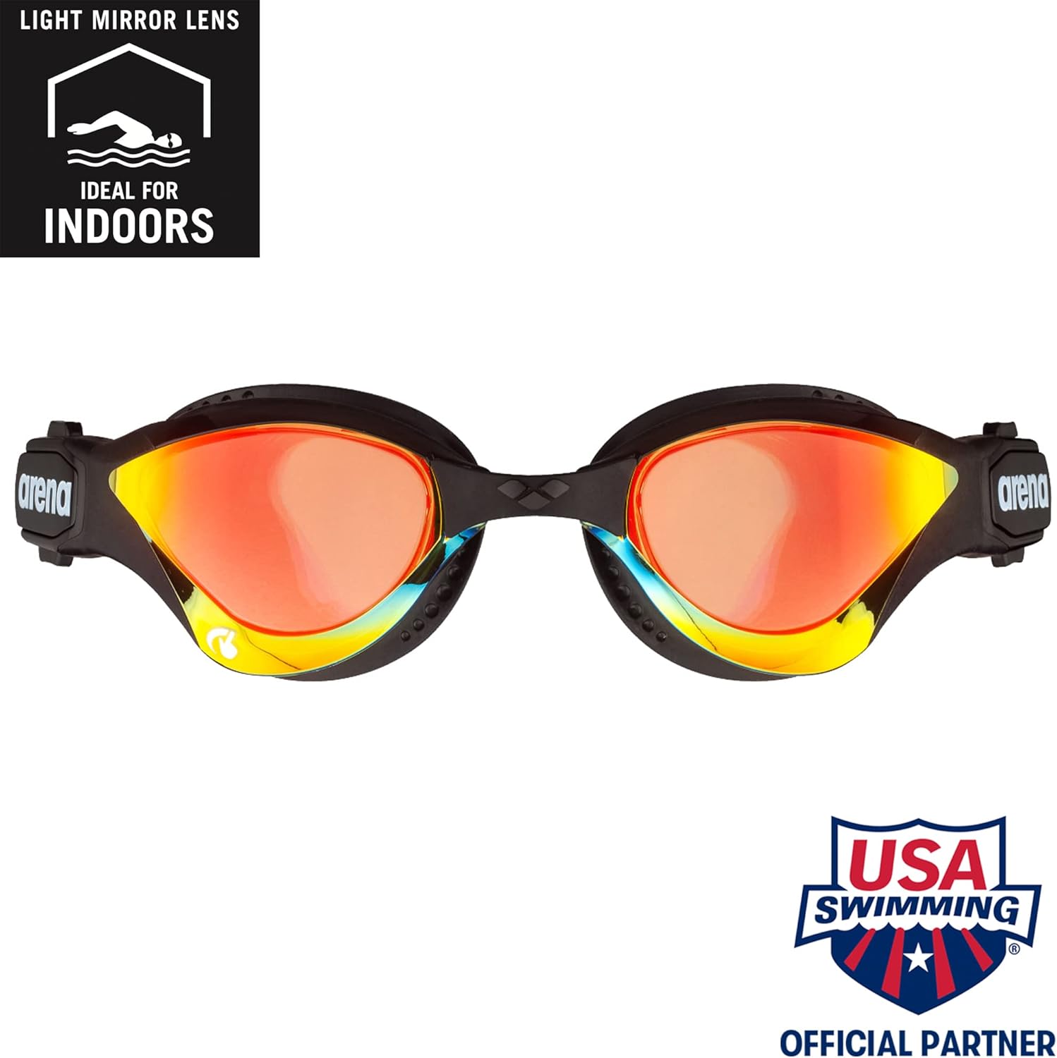 Thumbnail 1 de Lunettes de triathlon Arena Cobra Tri Swipe Mirror pour homme – lot de 1