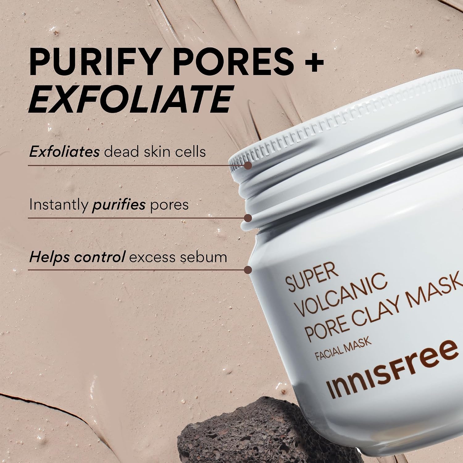 Detalle 2 de Innisfree Super Volcanic Clay Mask ⚙
