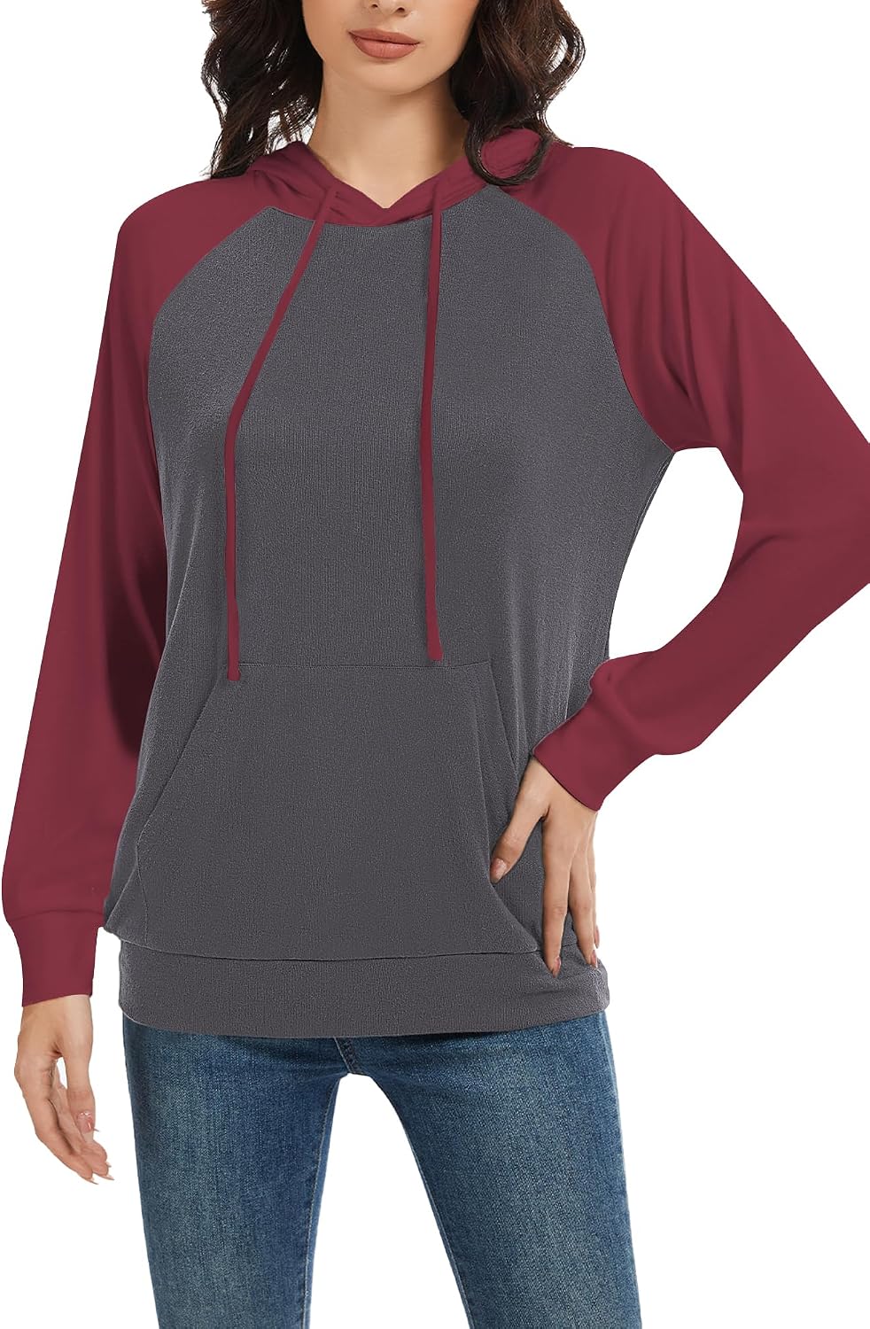 Detalle 2 de Bosmeer Women's Hoodie Polyester Blend