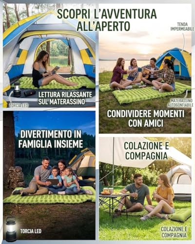 Detalle de Rgaden Esterilla Camping Autohinchable Ultraligera 190 × 70 × 15 cm
