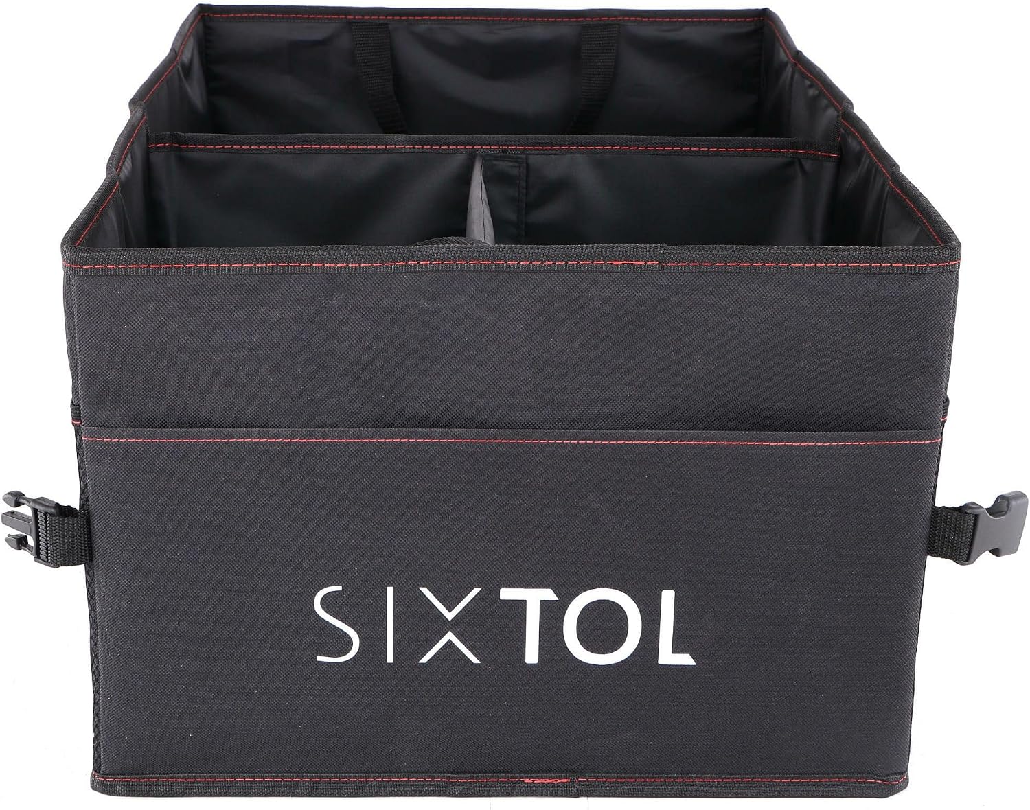 Detalle 2 de SIXTOL Car Compact 14 – składany organizer do bagażnika, wodoodporny, 14 przegródek