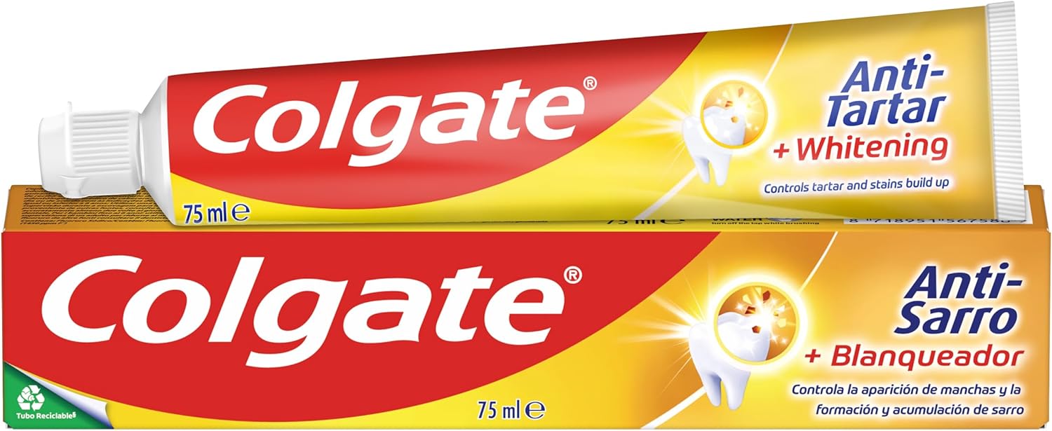 Detalle 2 de Colgate Antisarro Pasta de Dientes 🦷 Pack 12x75ml