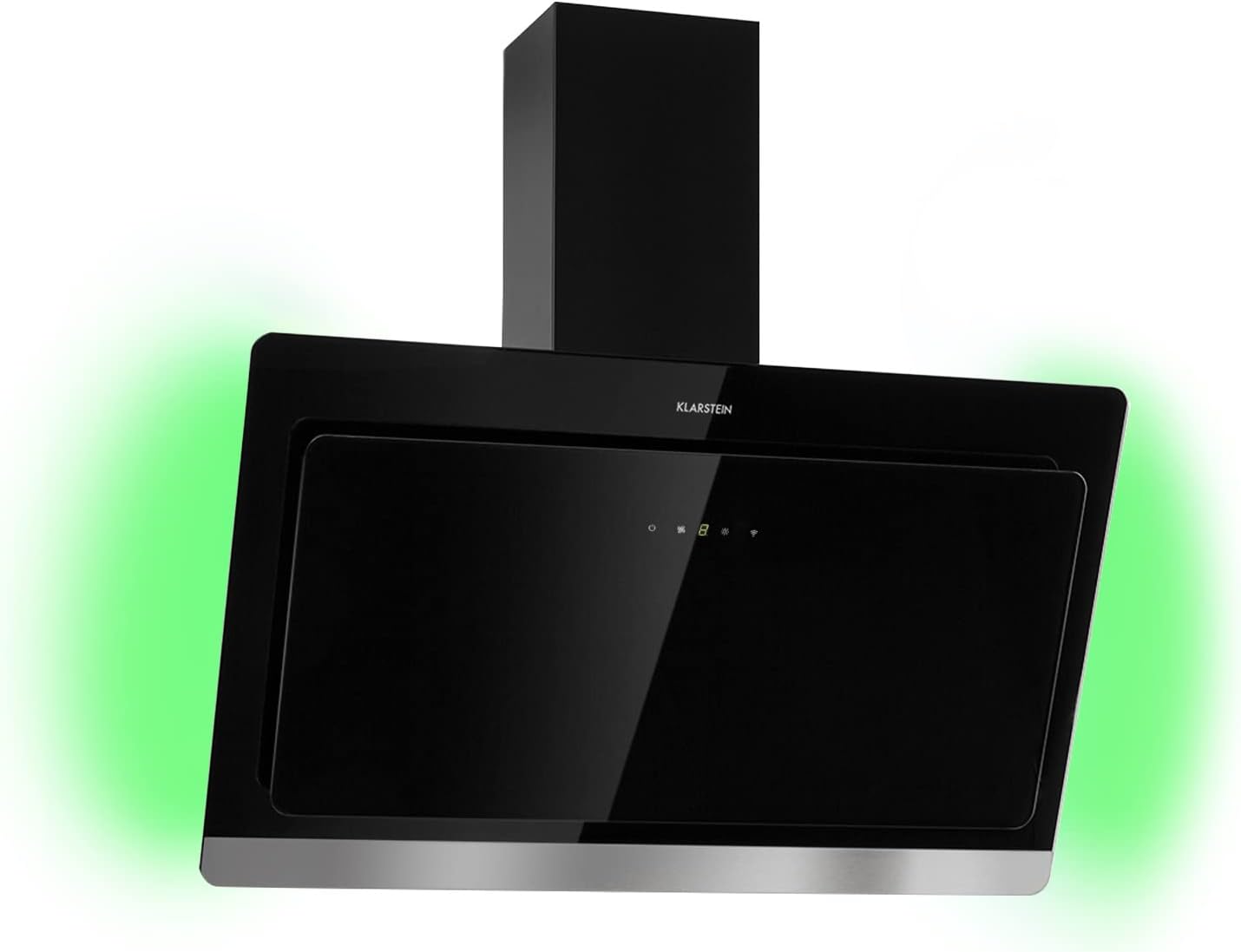 Detalle de Klarstein 1004023 Aurora afzuigkap 90 cm met 563 m³/h, wifi en RGB-leds