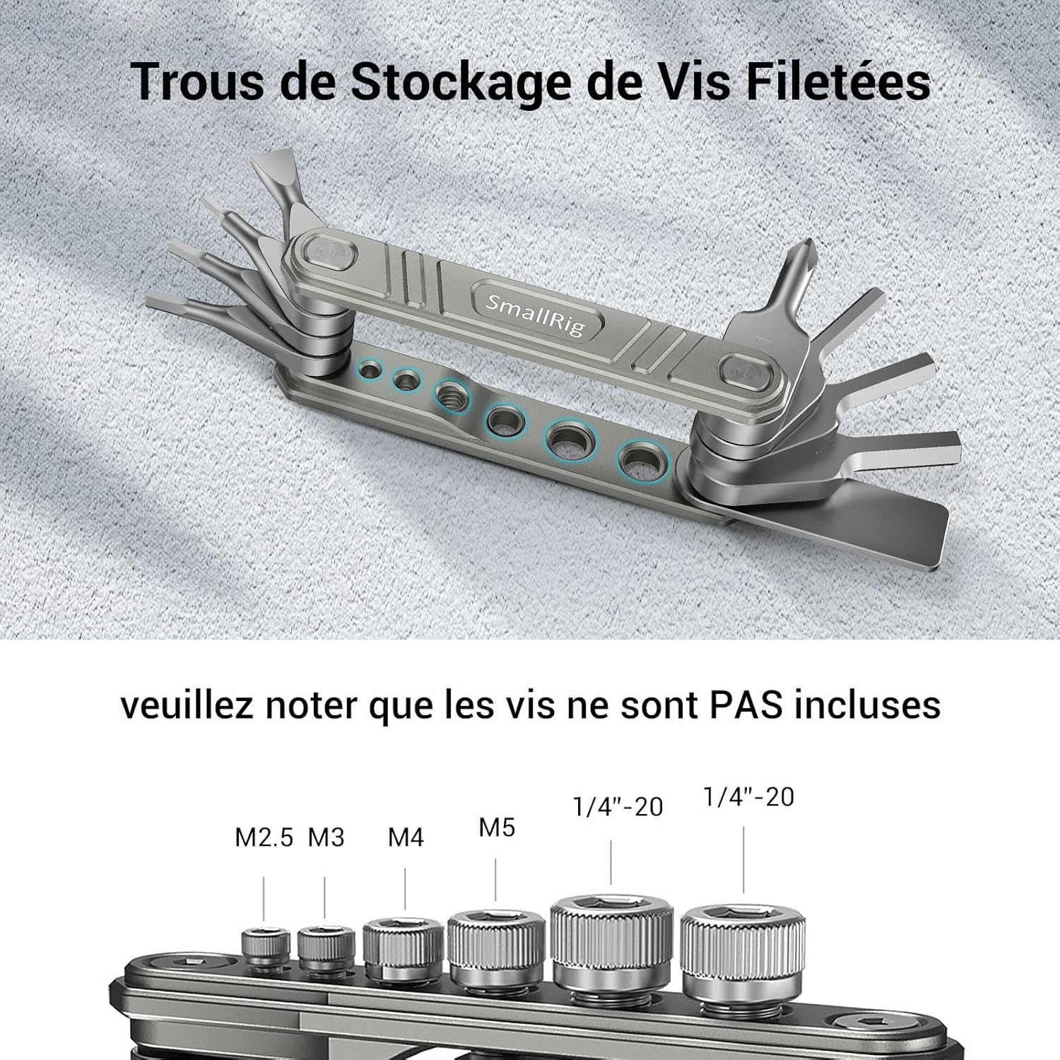 Thumbnail 4 de SMALLRIG 9 en 1 Outils Pliables 2713