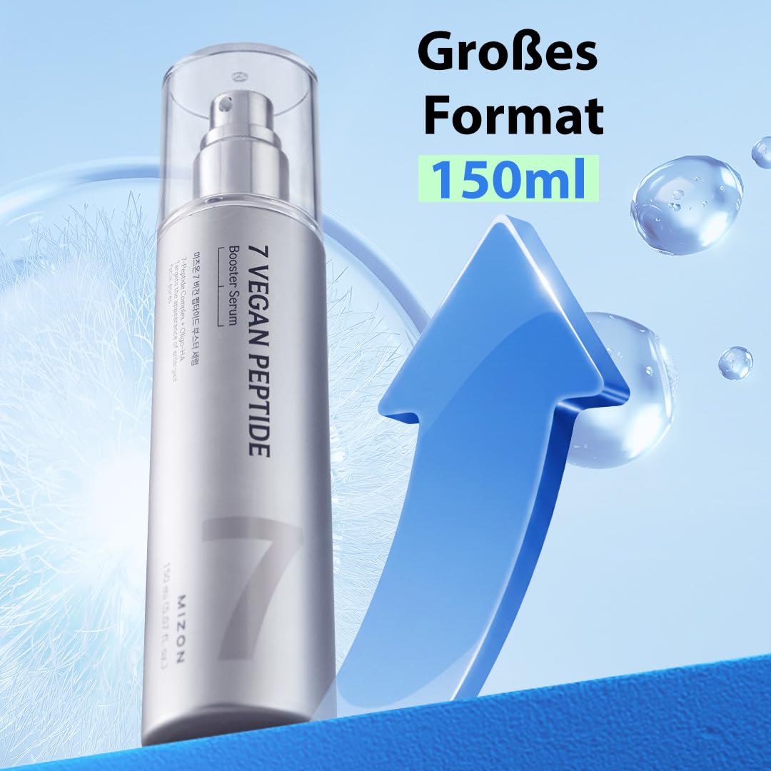 Detalle 2 de MIZON 7 Vegan Peptide Serum 150 ml 💧