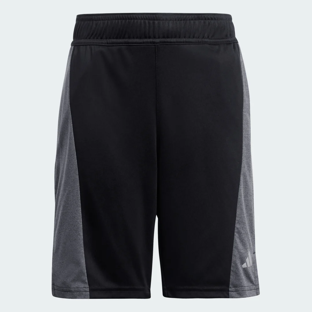 Detalle de Pantalón corto Training AEROREADY Heather (Adolescentes) – Adidas