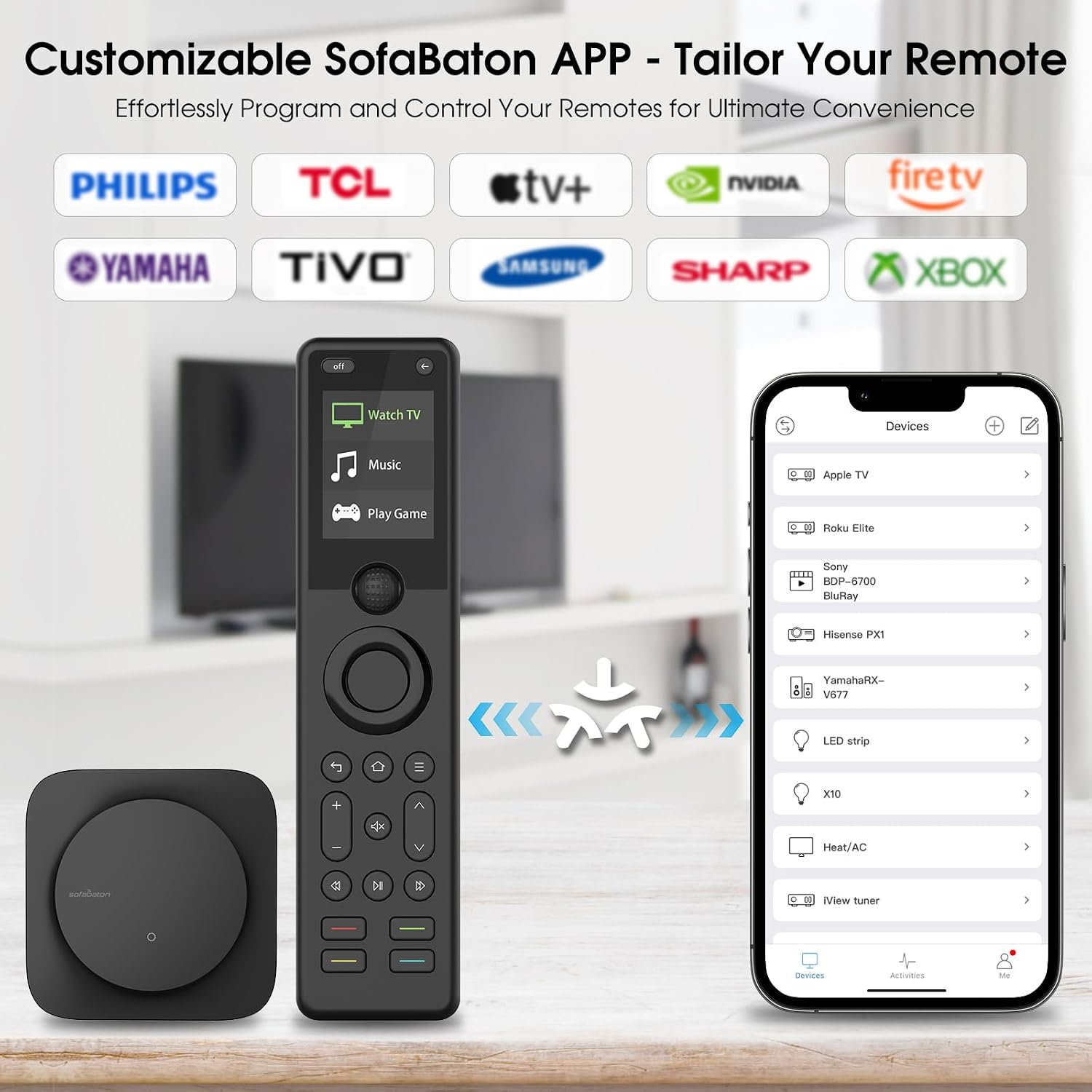 Detalle 2 de SofaBaton X1S universal remote for 60 devices