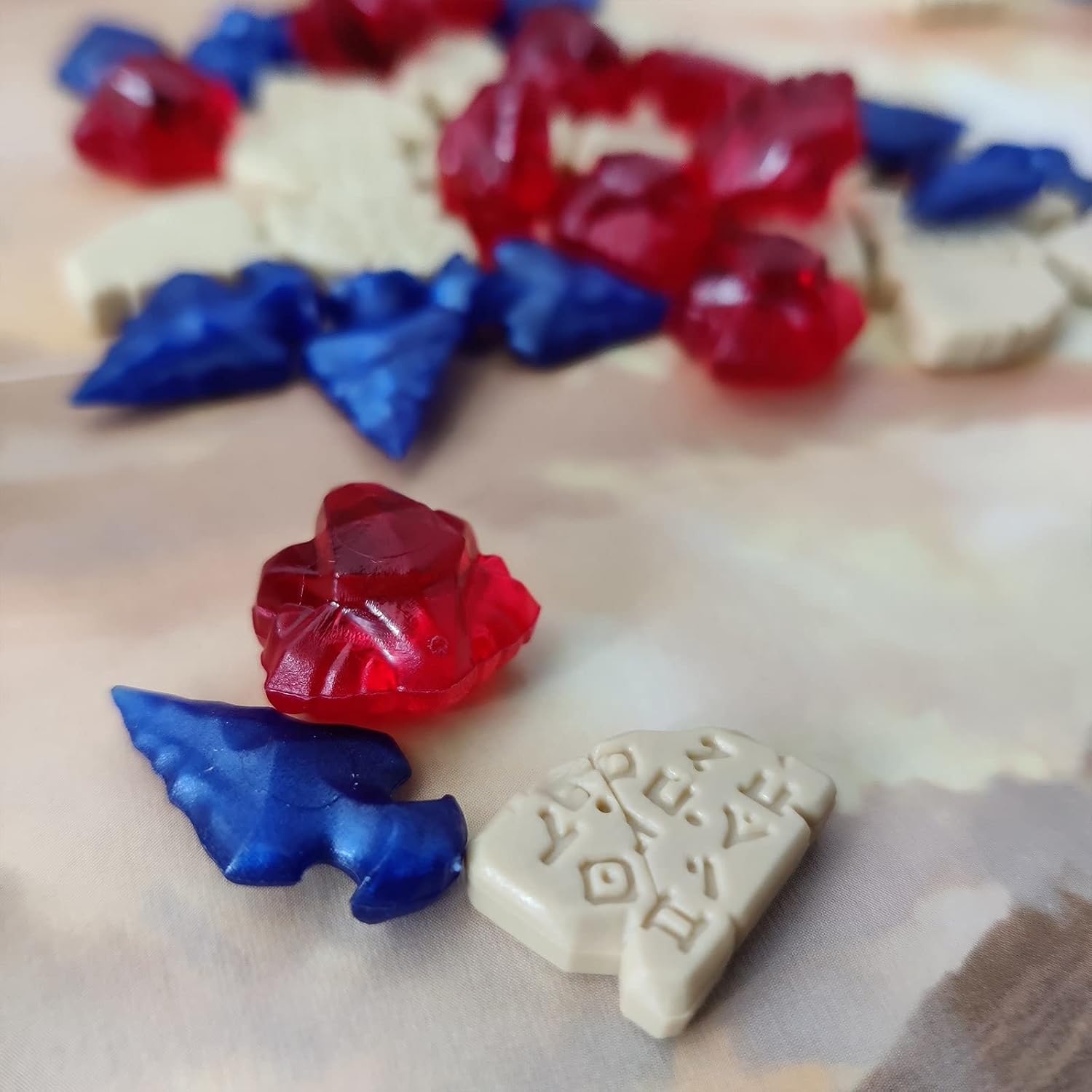 Detalle de Cranio Creations CC266 Zaginione ruiny Arnaka – gra planszowa dla 1–4 graczy