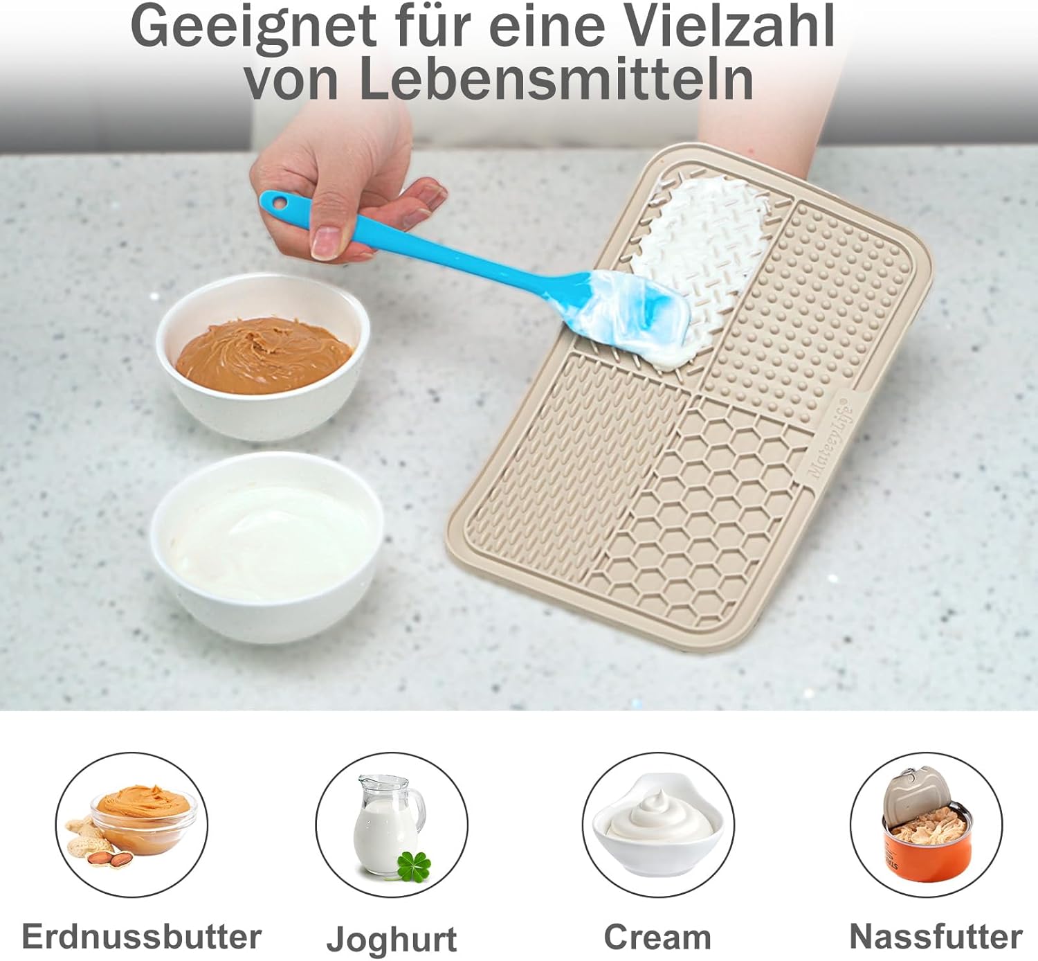 Thumbnail 2 de MateeyLife Schleckmatte 25 x 15 cm