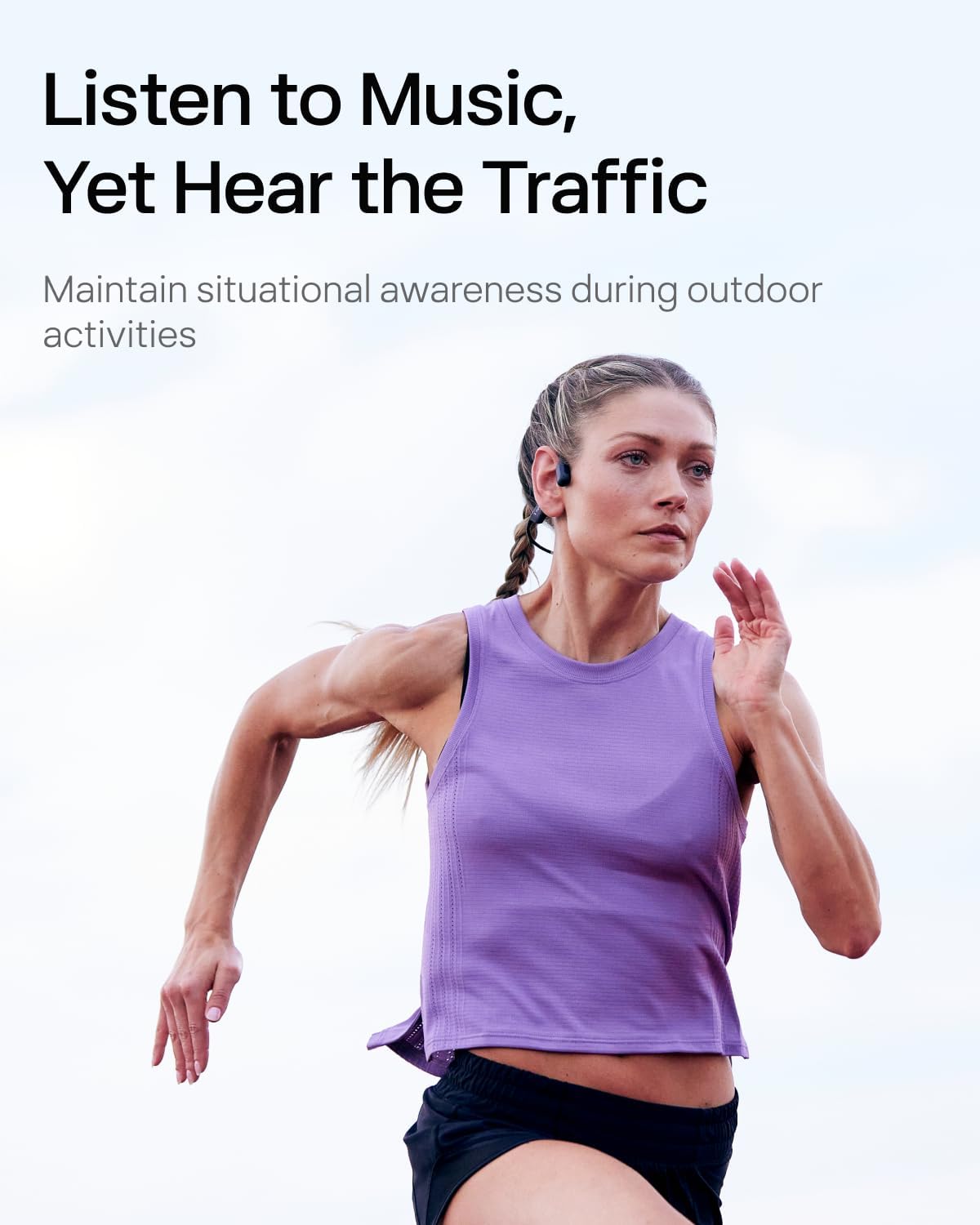 Detalle de SHOKZ Bone Conduction Sport Headphones OpenRun Pro Mini