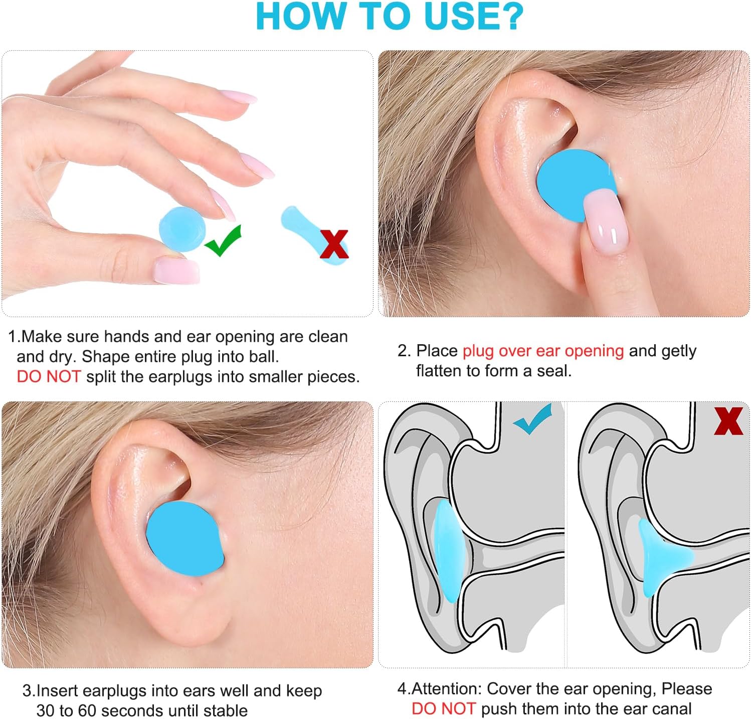 Thumbnail 6 de Ear Plugs for Sleeping 16 Count