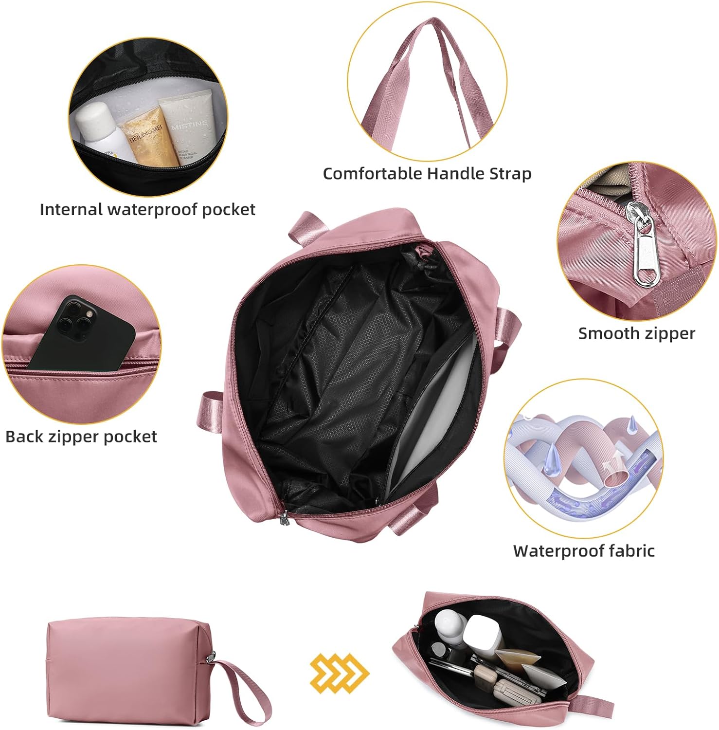 Detalle de LARVENDER Luggage Sets 3 Piece Carry On