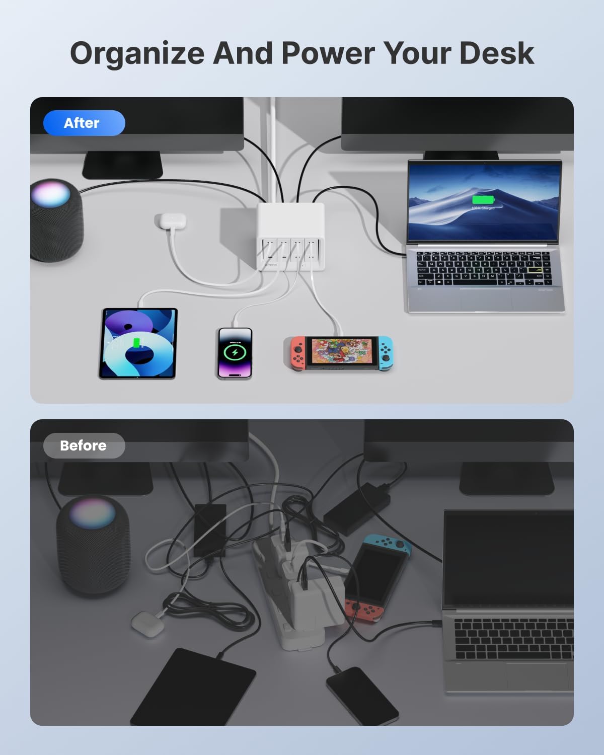 Thumbnail 2 de Gitryin 12-in-1 Charging Station