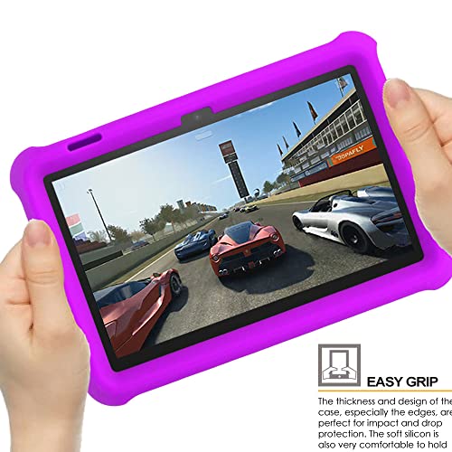 Thumbnail 6 de TECHGEAR Bumper Case with Screen Protector for All-New Amazon Fire 7" (2022, 12th Gen) – Purple