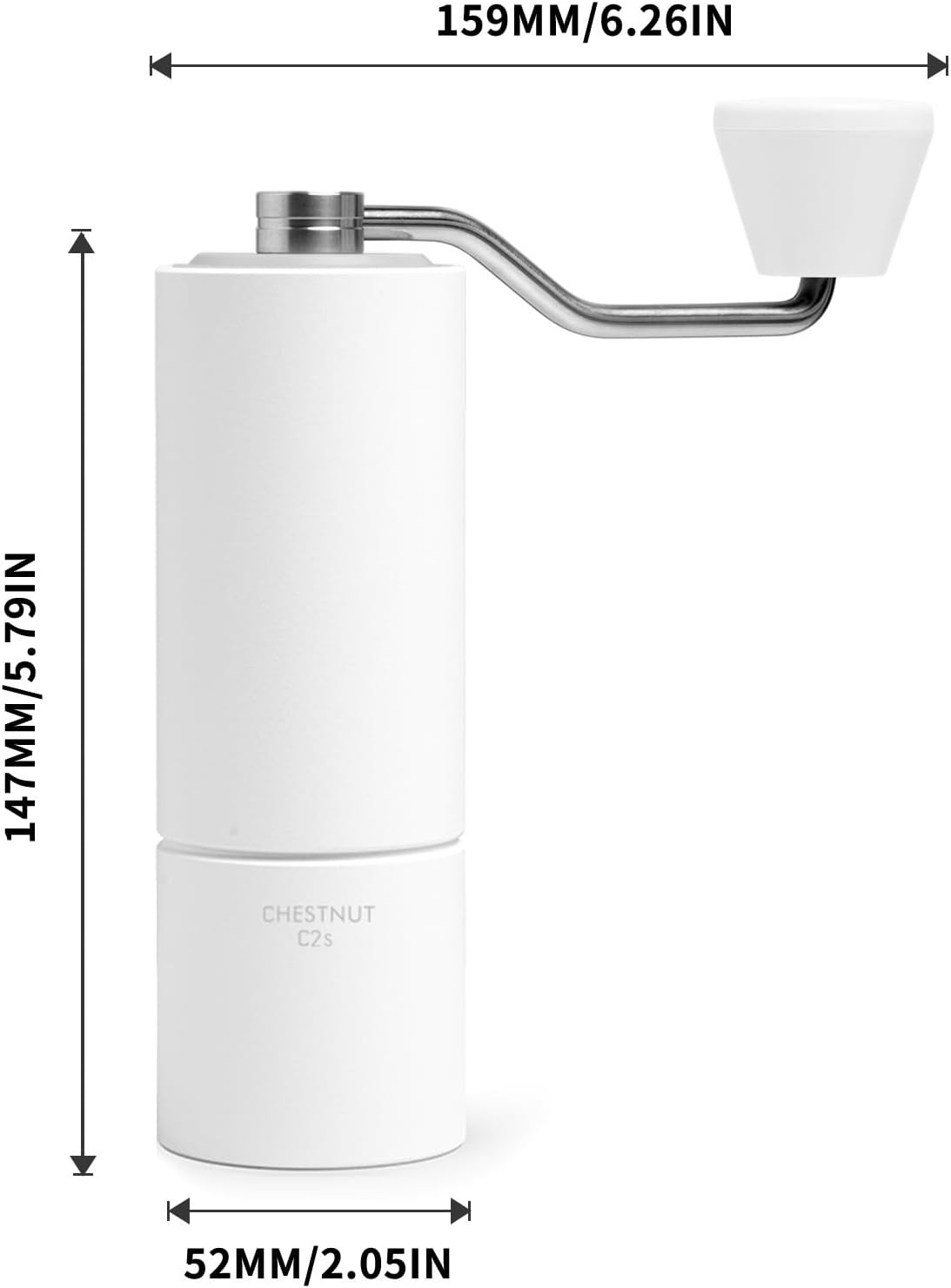 Detalle de TIMEMORE Manual Coffee Grinder 25g