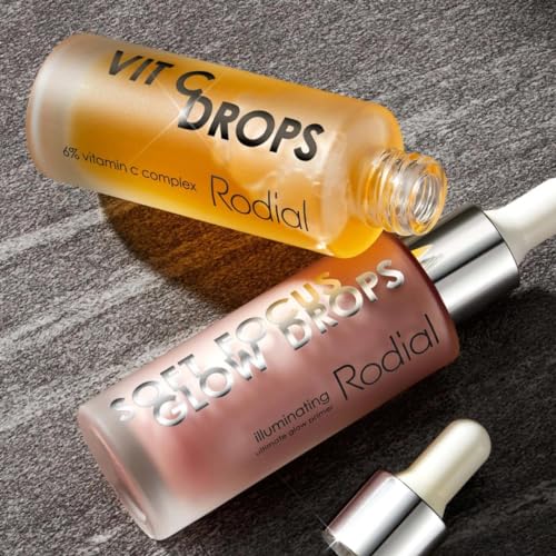 Detalle de Rodial Vit C Booster Gouttes 31 ml – Sérum visage léger à la vitamine C pour un teint lumineux