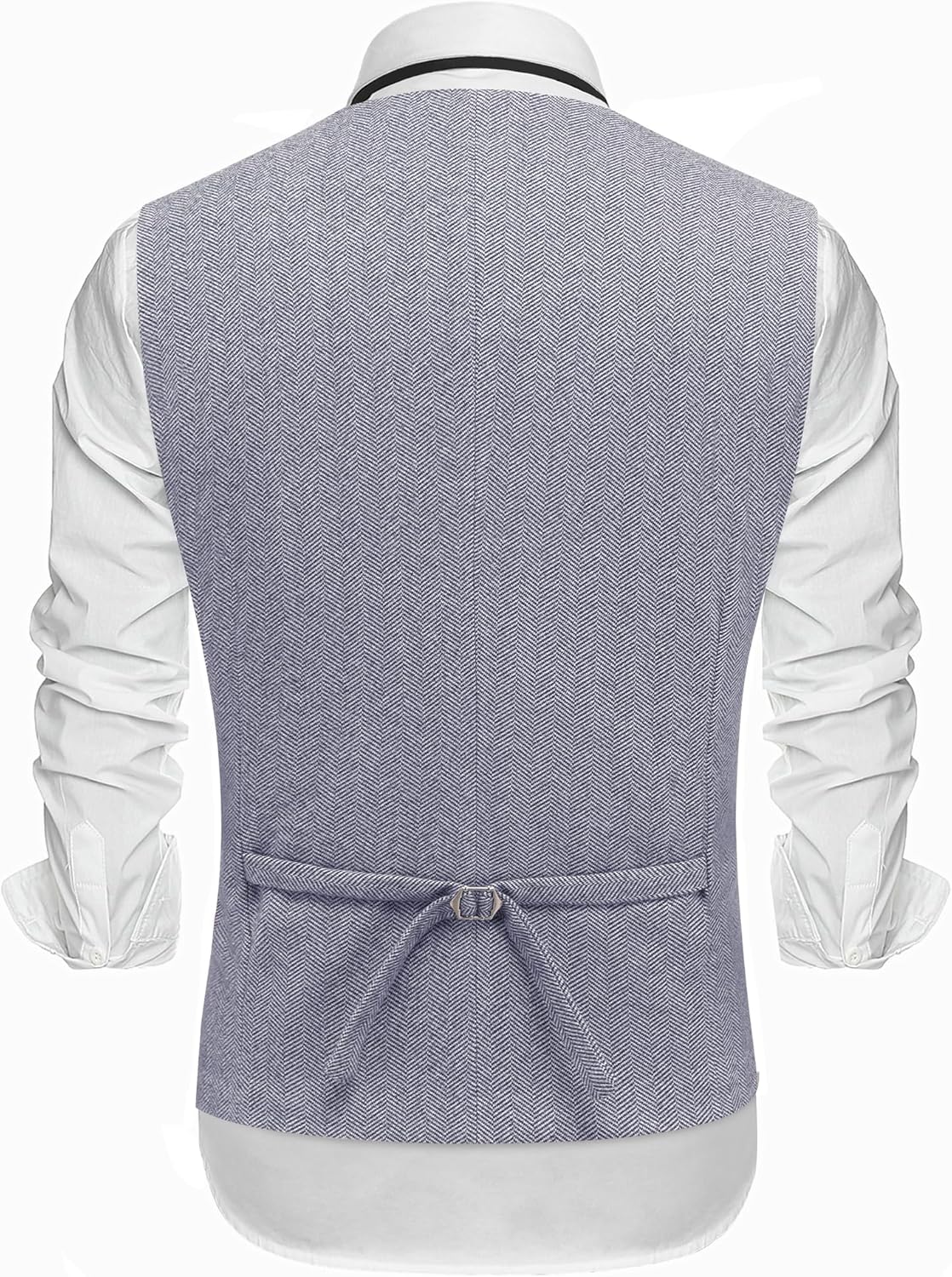 Thumbnail 2 de COOFANDY Gilet Classique Gris - Gilet de soirée élégant