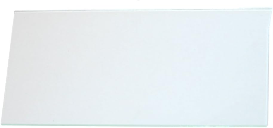 Detalle de WEDO 10250199X reservskiva i klart glas för nödnyckellåda, 12,2 x 6,0 cm